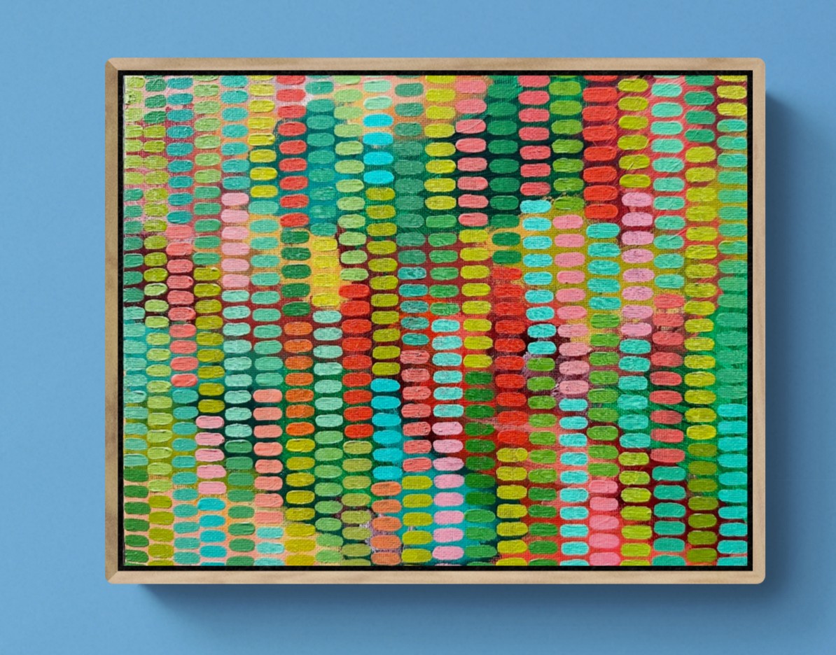 Autumn Leaves framed original