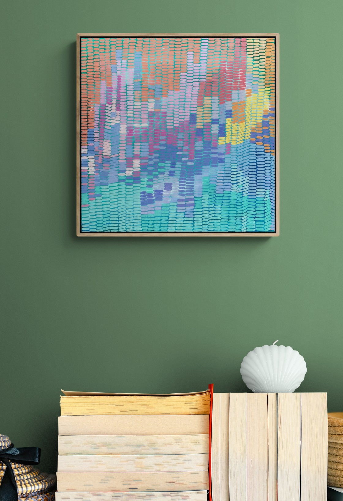 Evening Blush framed original