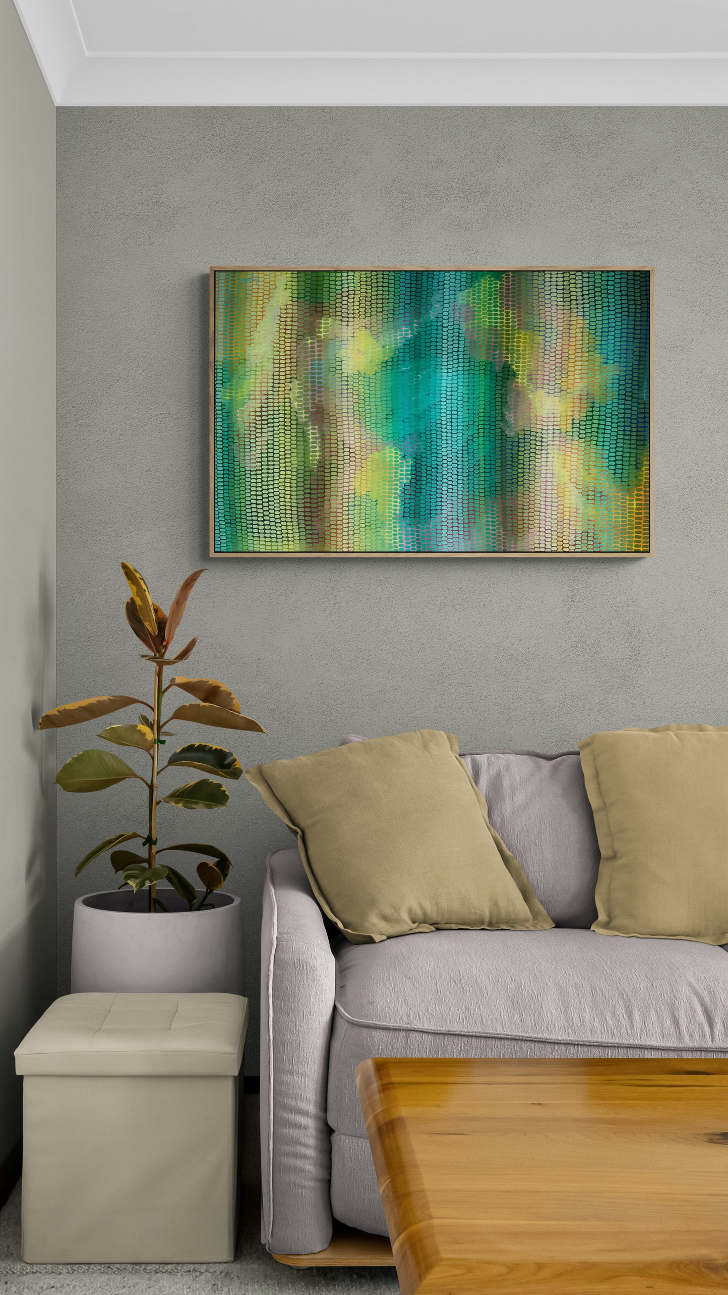 Flourishing Forest framed original