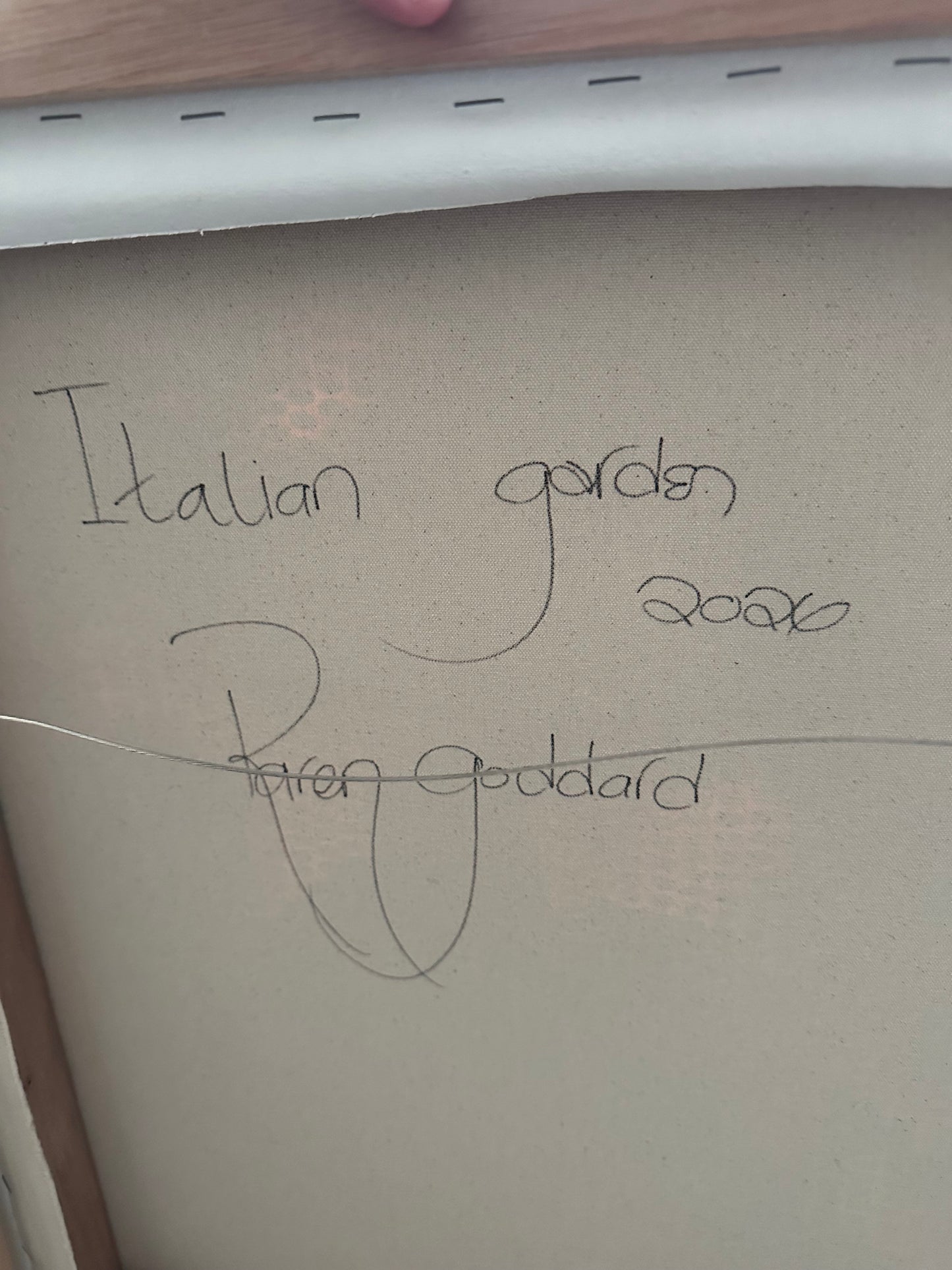 Italian garden original