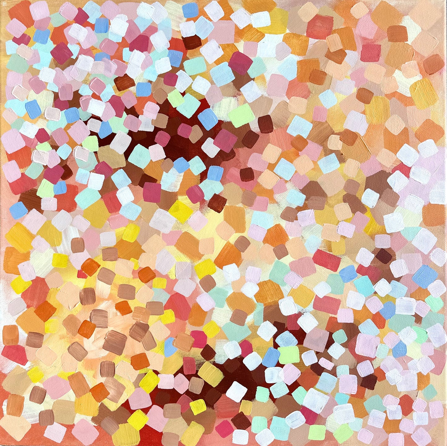 Confetti Sunsets Framed original