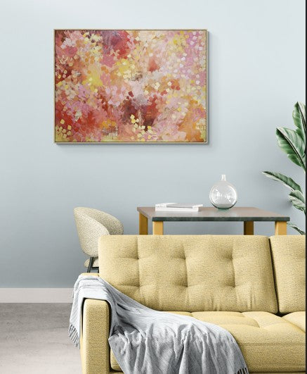 Jewels in the light unframed original