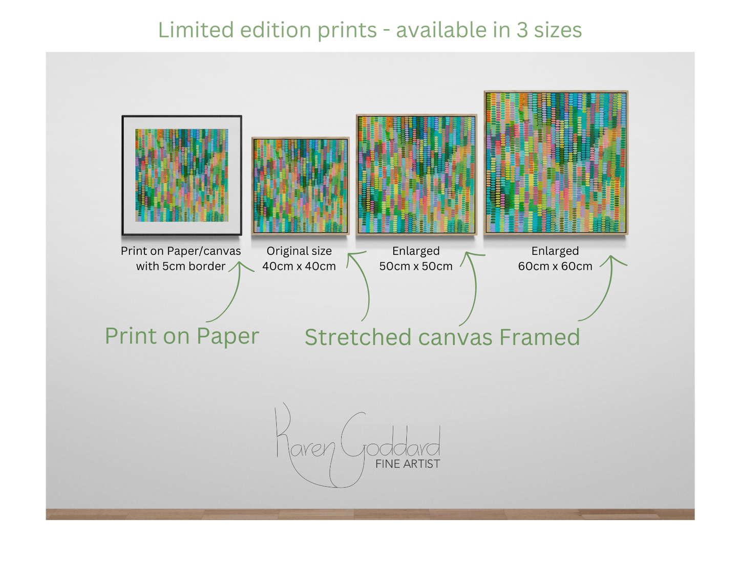 Calypso garden Limited edition print