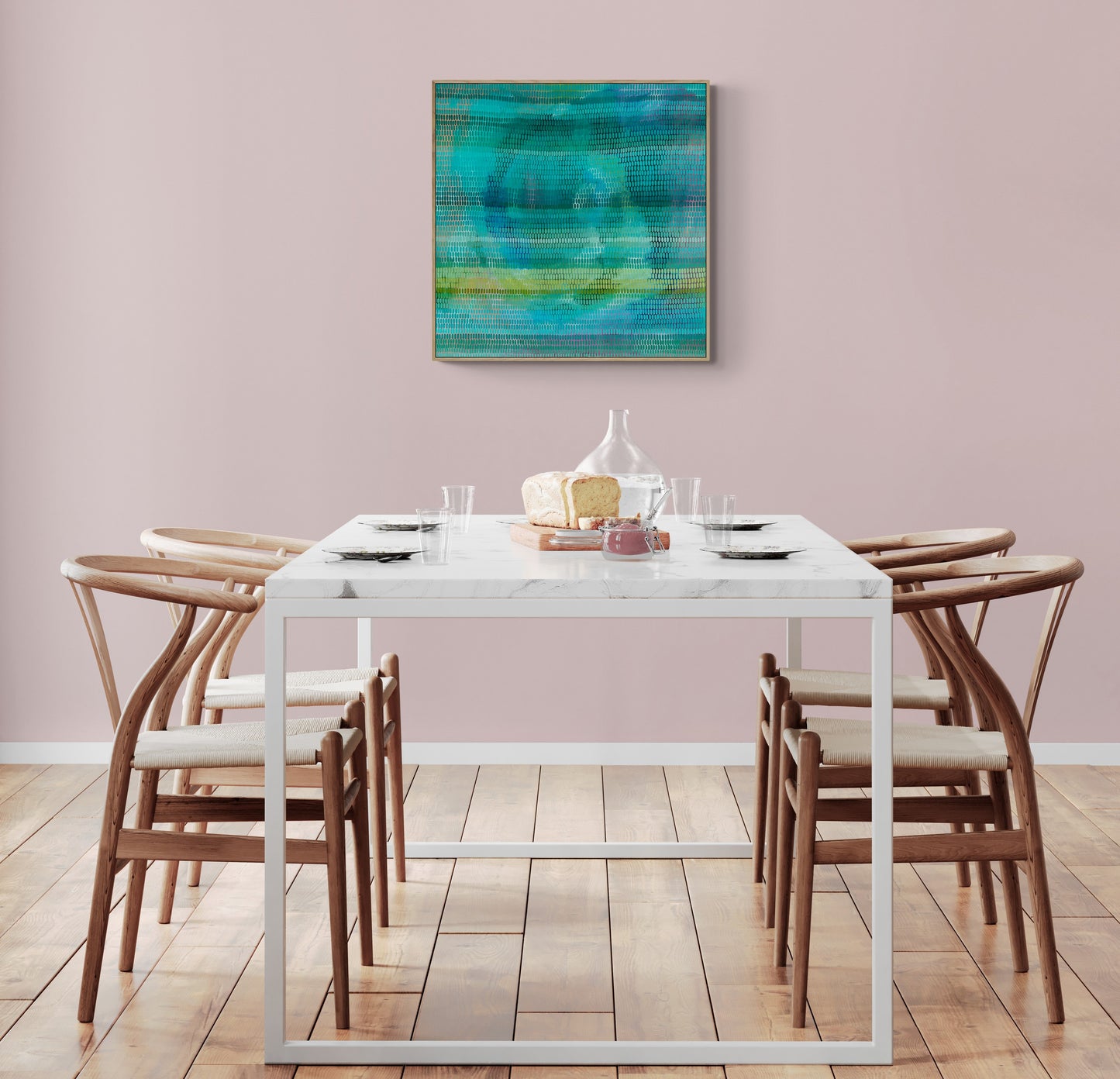 Reef View Original framed