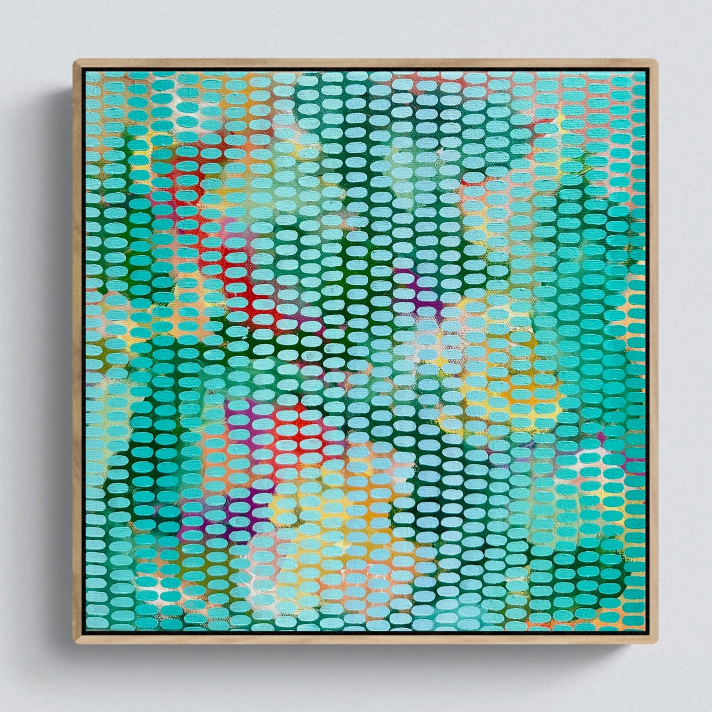 Sage and Blush Framed original