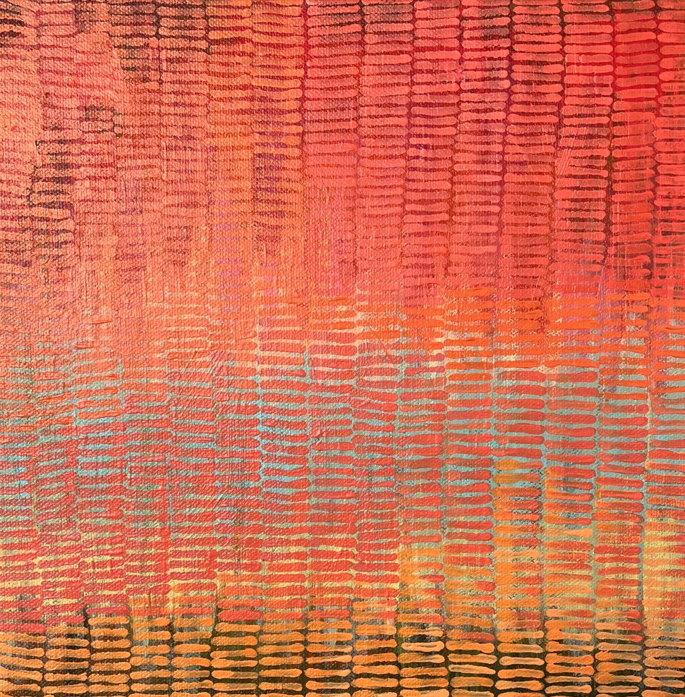 Flourish -Burnt Orange & Peach