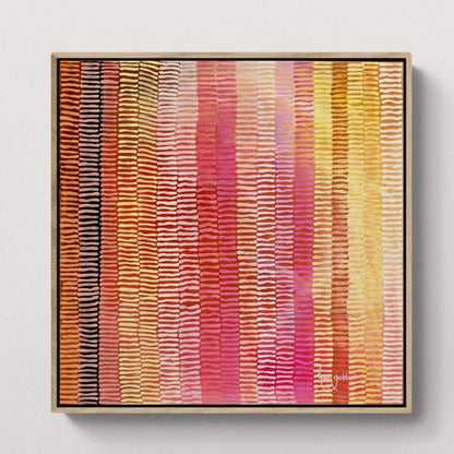 African Safari Sunset Original