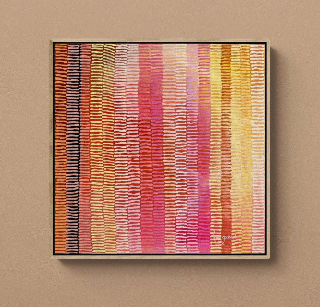 African Safari Sunset Original