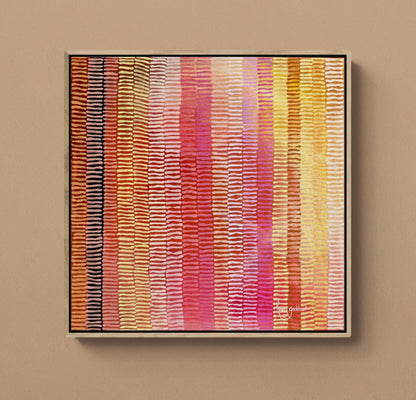 African Safari Sunset Original