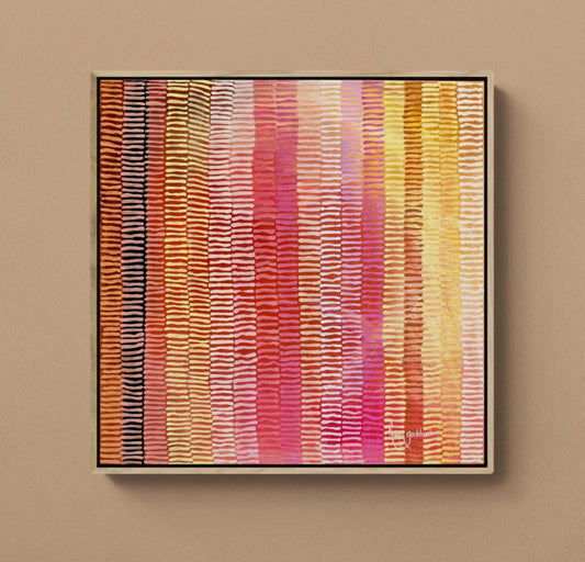 African Safari Sunset Original