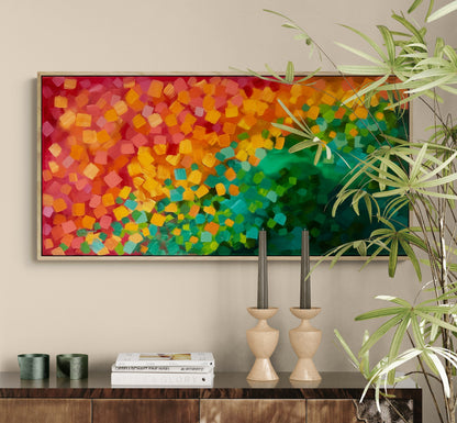 Aspects of my garden framed original