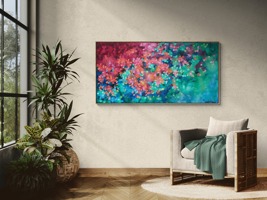 Bougainvillea in Paradise Ltd Edition print