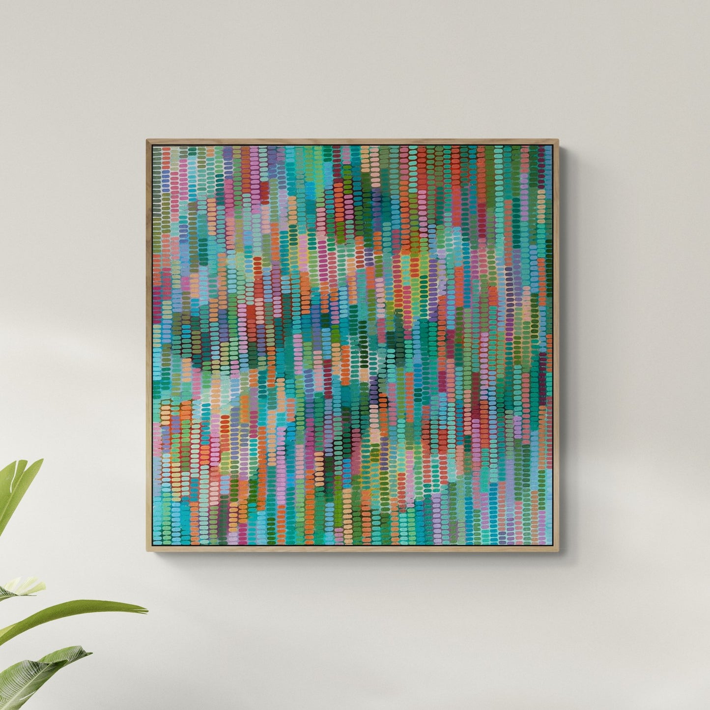 Carnival of colours - Framed in Oak