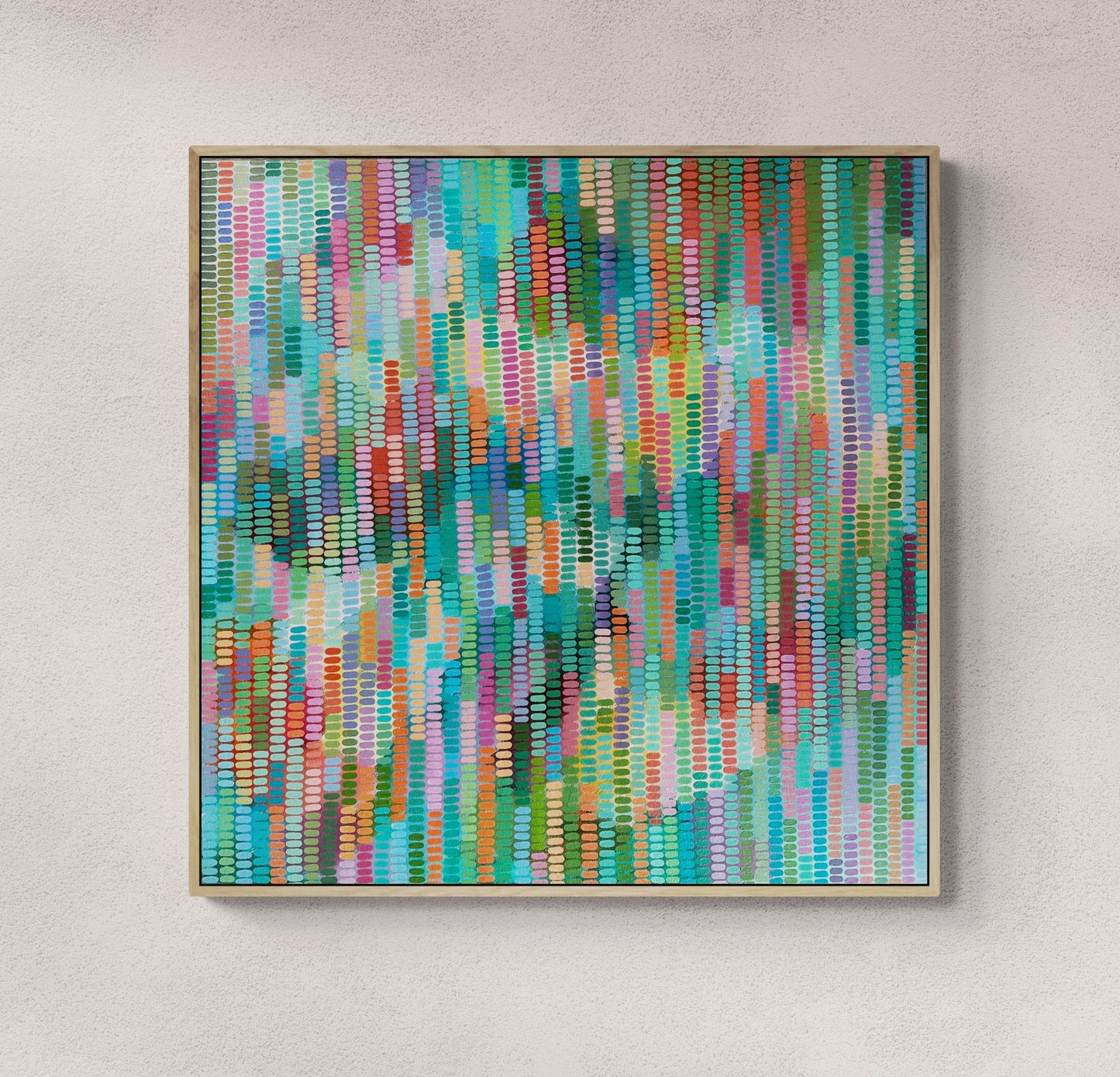 Carnival of colours - Framed in Oak