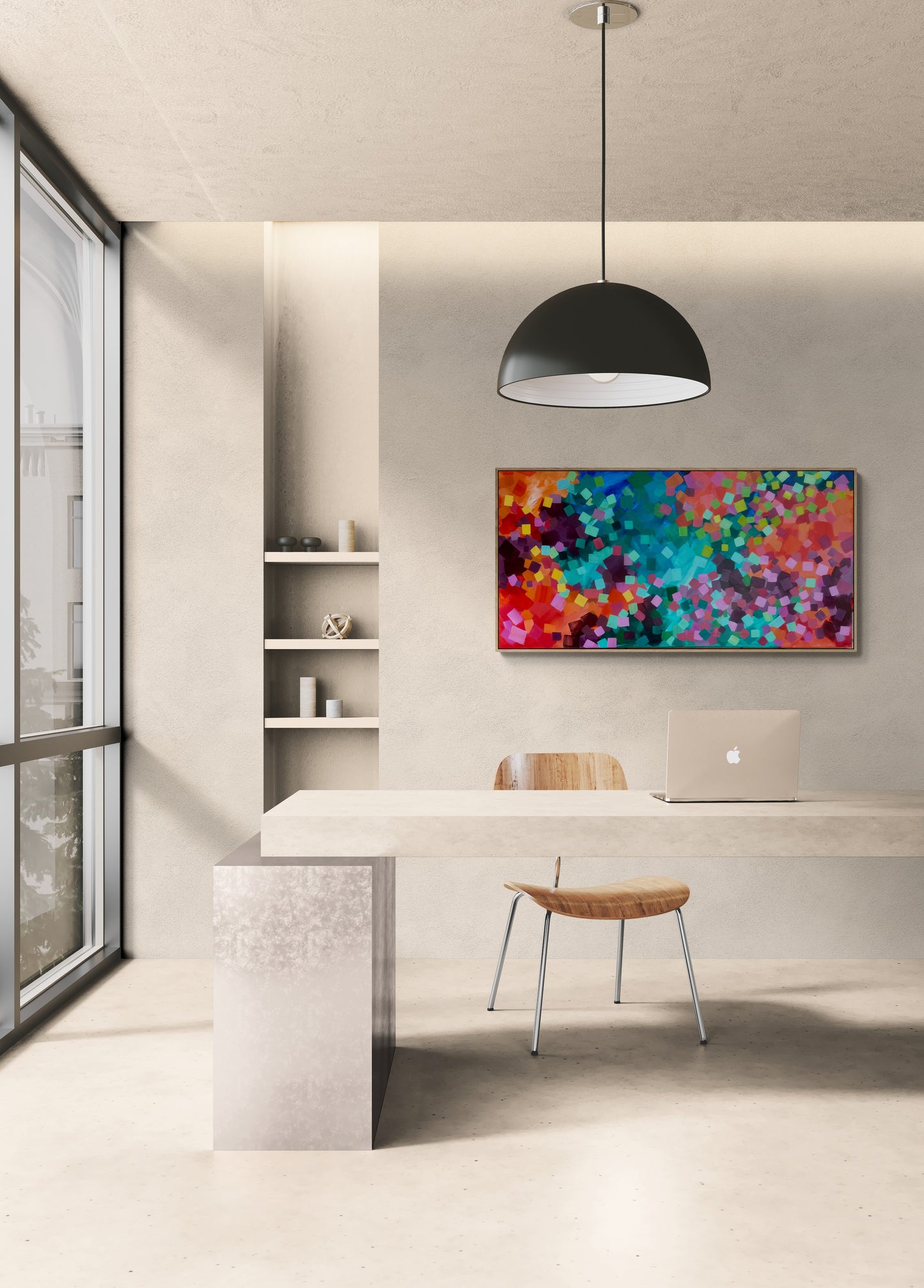 Colour me crazy unframed original