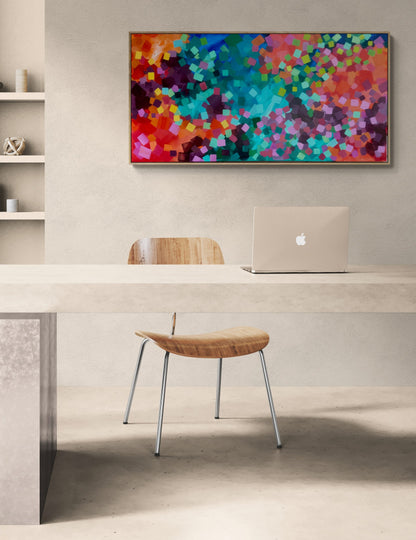 Colour me crazy unframed original