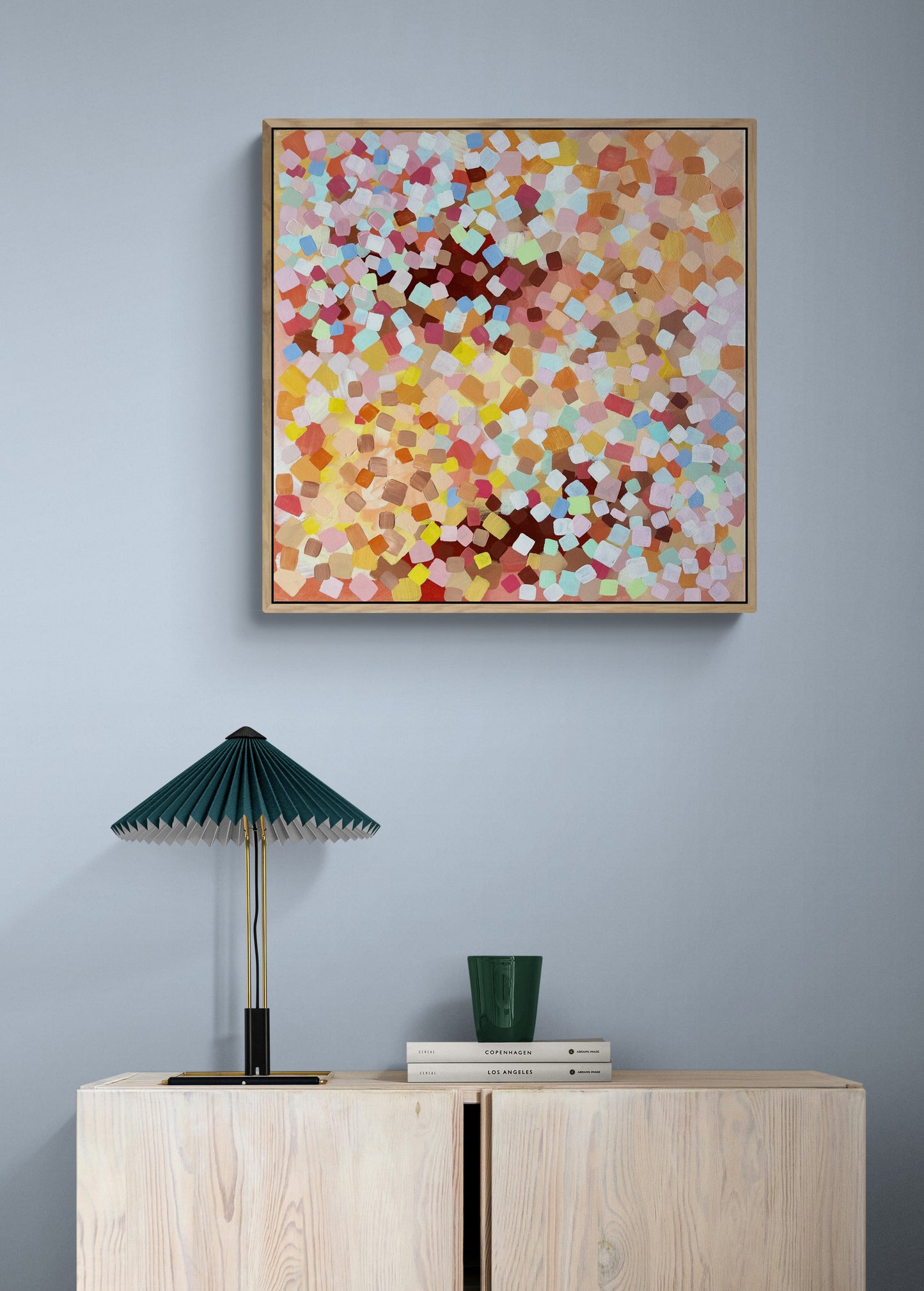 Confetti Sunsets - Framed original