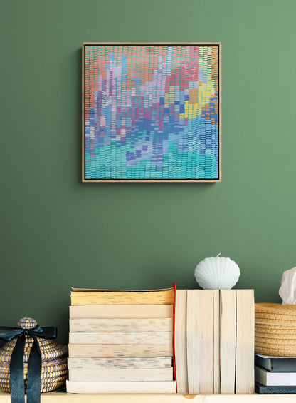 Evening Blush framed original