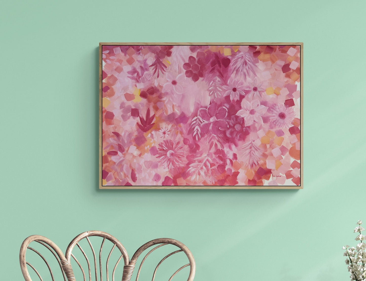 Flourishing in pink - Limited edition print