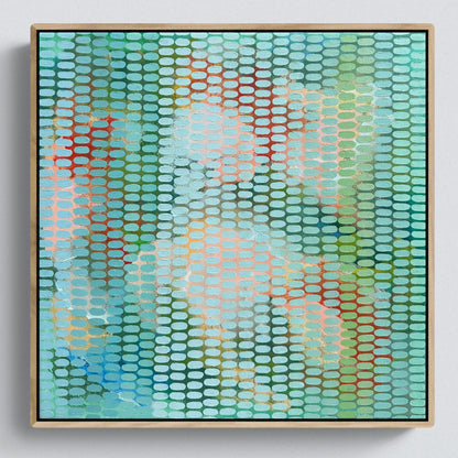 Golden Sage Original framed