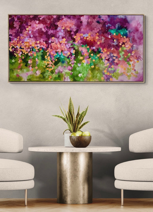 Coral mischief Lavender delight