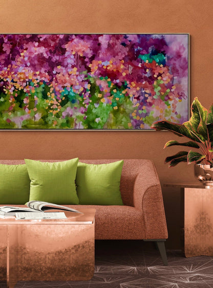 Coral mischief Lavender delight