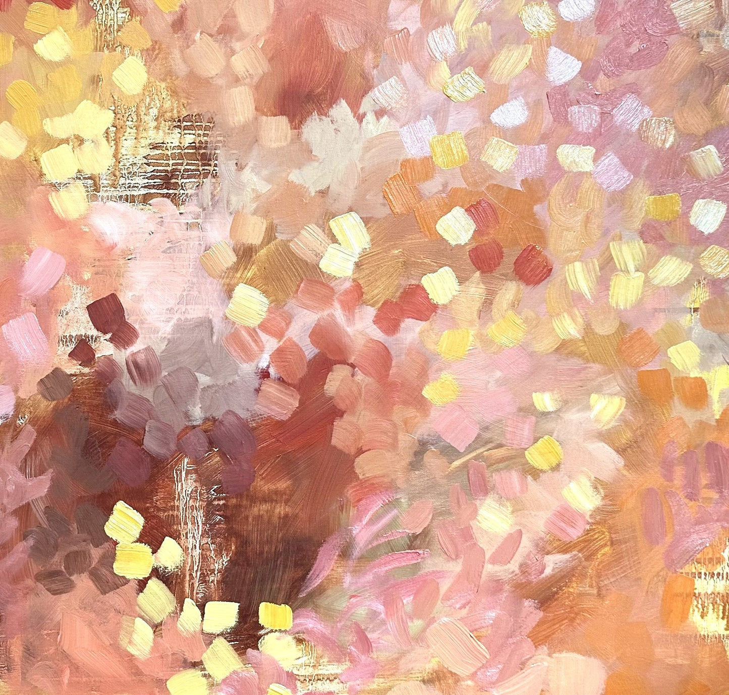 Jewels in the light unframed original