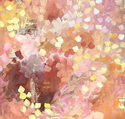 Jewels in the light unframed original