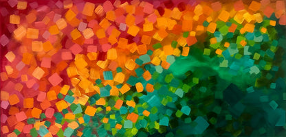 Aspects of my garden framed original