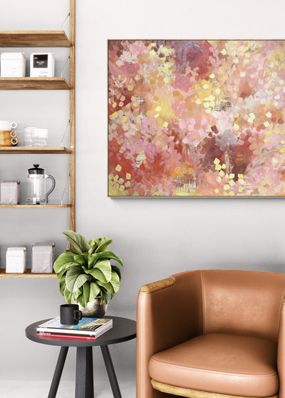 Jewels in the light unframed original