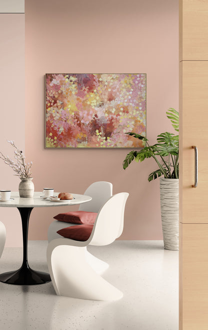 Jewels in the light unframed original