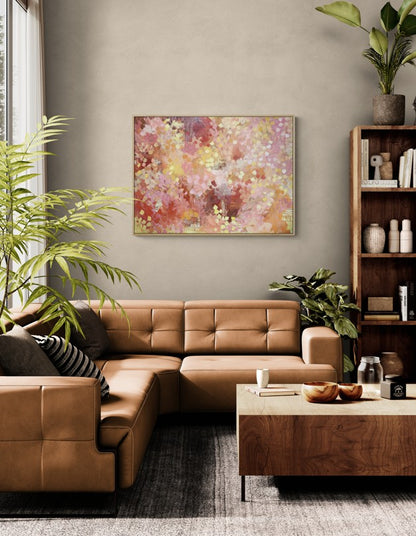 Jewels in the light unframed original