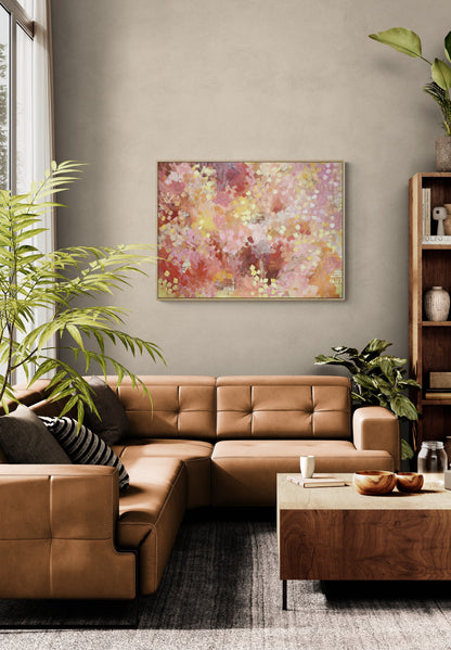 Jewels in the light unframed original