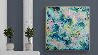 Oceans call as flowers fall -  Limited edition Print