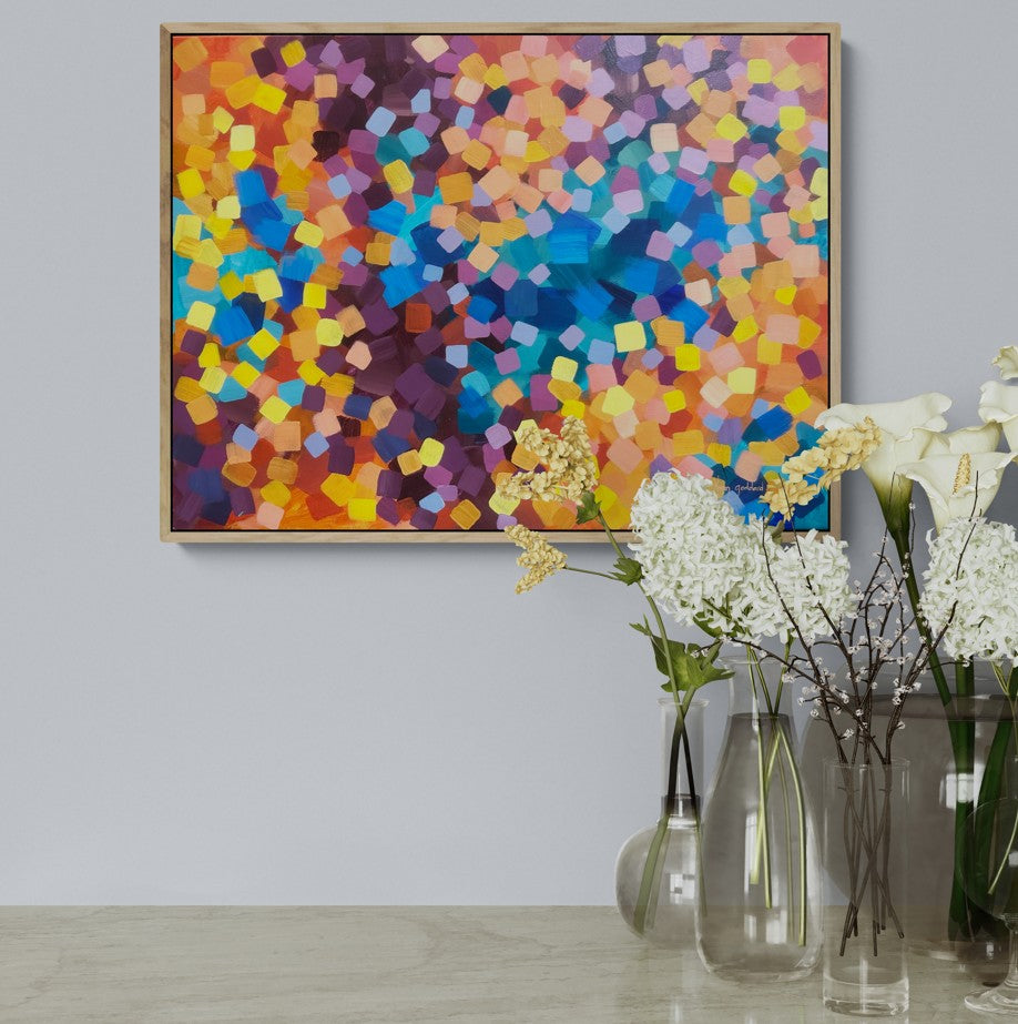 Nights in Positano Framed original