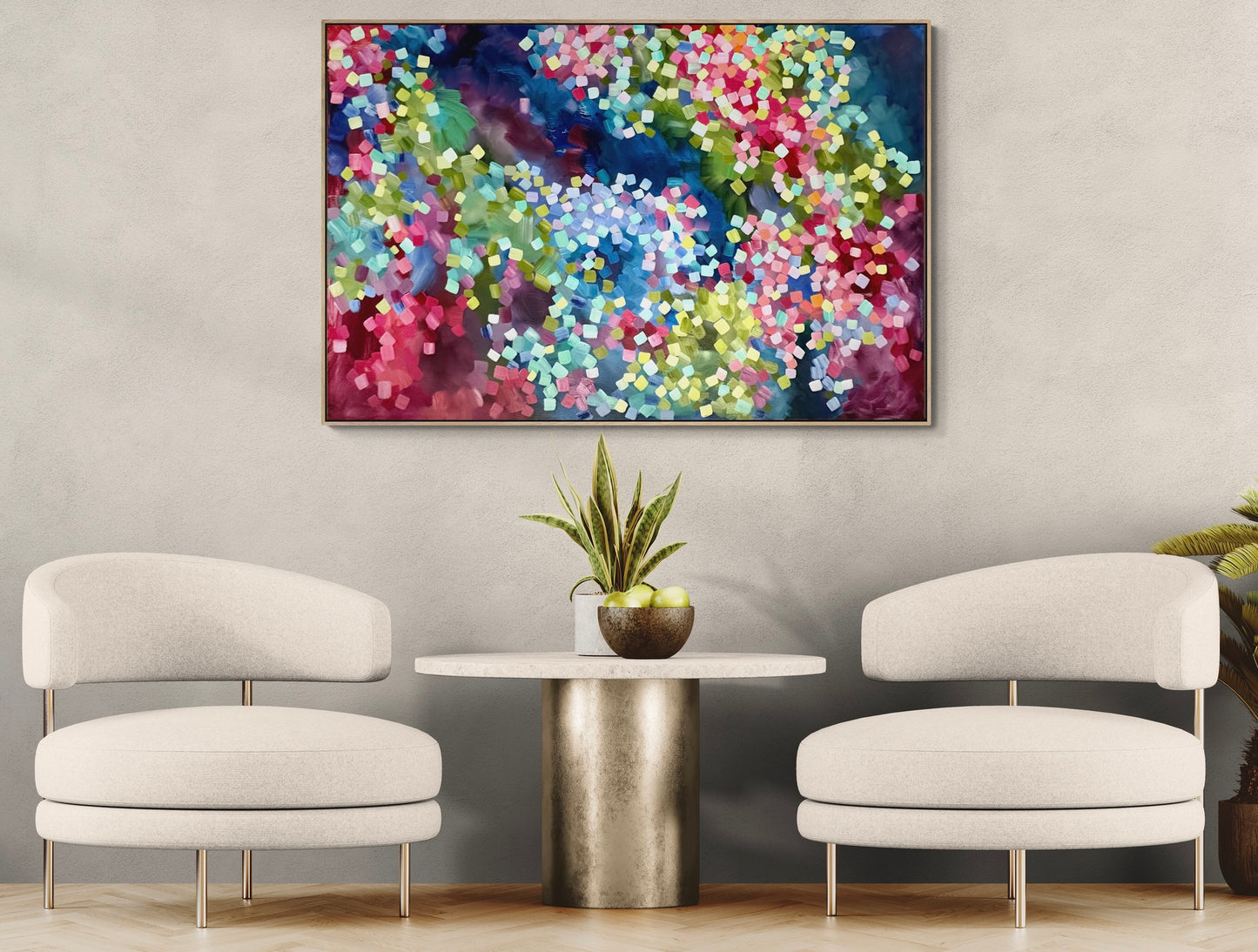 Ocean Garden Original Framed