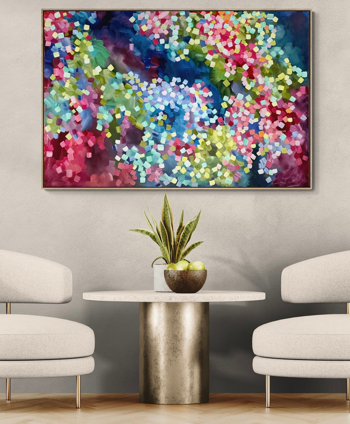 Ocean Garden Original Framed