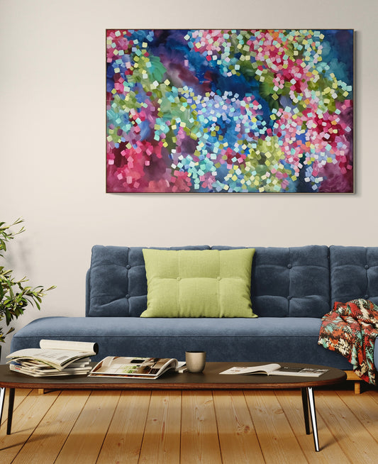 Ocean Garden Original Framed