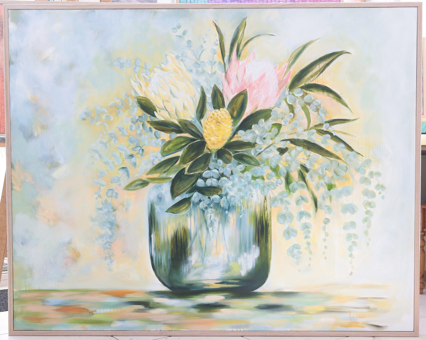 Proteas and Ginger - Limited edition print