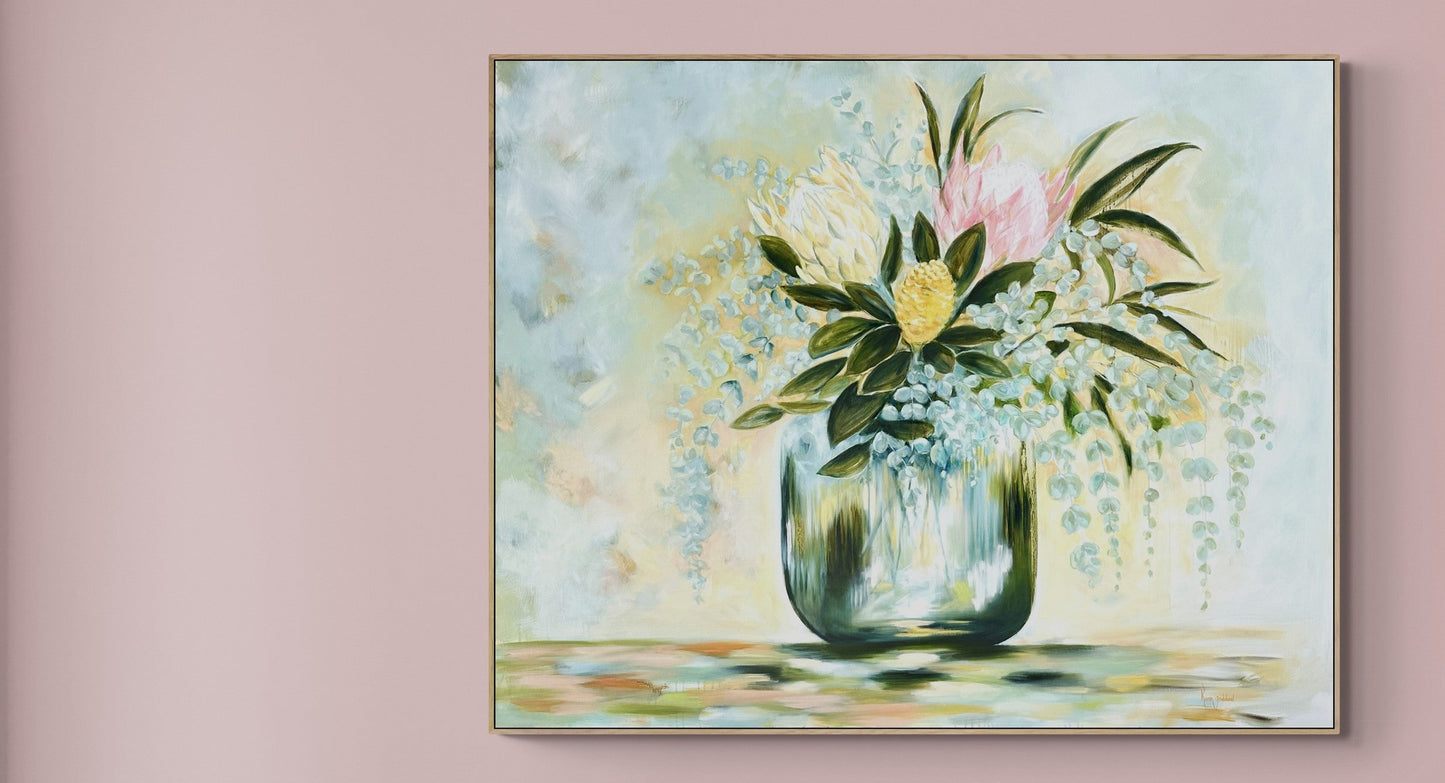 Proteas and Ginger - Limited edition print