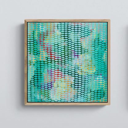 Sage and Blush Framed original