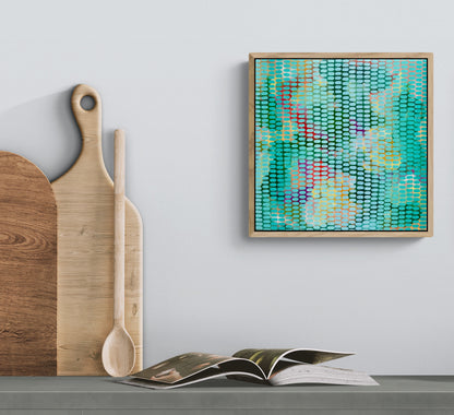 Sage and Blush Framed original